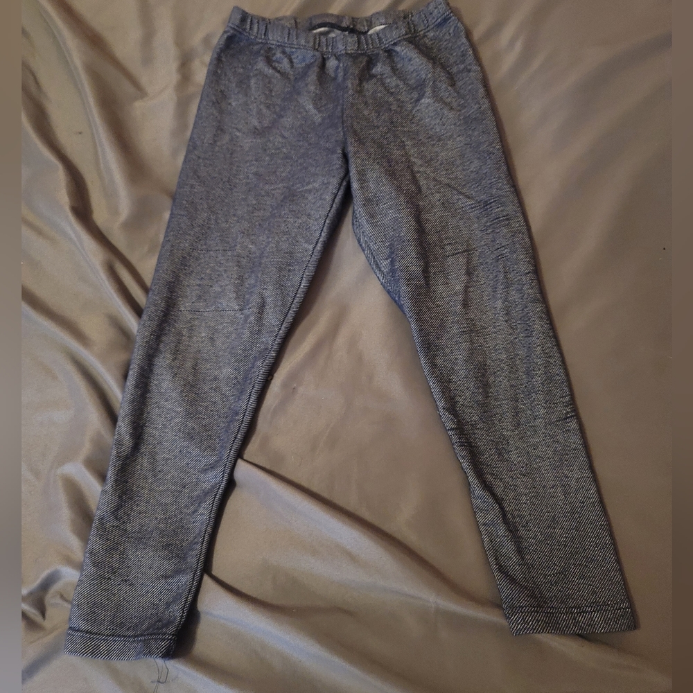 Girls Dark Wash leggings